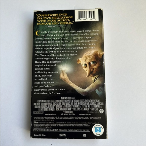 VHS: Lot of 2 Harry Potter VHS Video Tapes - Pre-Owned - Picture 5 of 11